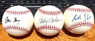 Lot #7 - (3) Signed Baseballs (Unknown Signatures)