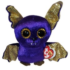 NM* Ty Beanie Boos - COUNT the Halloween Bat (6 Inch) NMWMT Stuffed Animal Toy