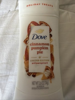 Dove Cinnamon Pumpkin Pie Limited Edition Deodorant 2.6 Oz - NEW