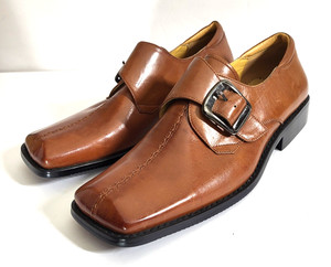 ZOTA UNIQUE Men\'s Suede Leather Geometric Lattice Pattern Dress Shoes Brown 11 zota mens shoes products for sale | eBay main image 4