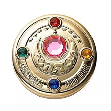 Miracle Romance Sailor Moon Transformation Brosche Lidschatten Kompakt Gold...