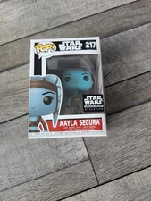 Funko Pop Vinyl Star Wars Aayla Secura #217 Smuggler's Bounty Exclusive