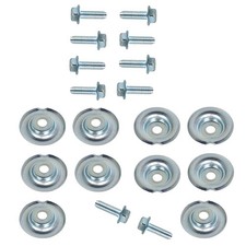 10 Piece Set Skid Plate Bolts and Washers