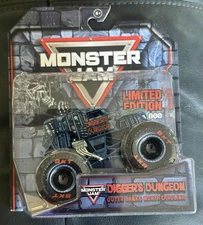 2025 Spin Master Monster Jam Diggers Dungeon Limited Edition