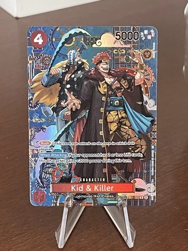 One Piece Kid & Killer - EB01-003 (SP) - The Azure Sea's Seven (OP14) English