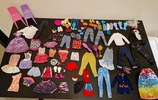 Mixed Doll Clothing and Accessory Bundle