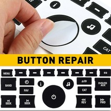 Radio Dash Button Repair Kit Decal Stickers For Chevrolet Gmc New Tahoe Eo