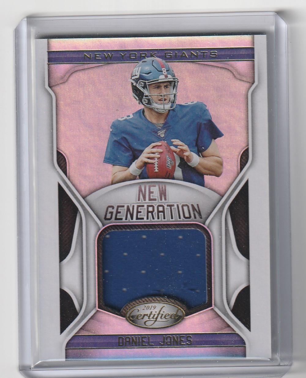 Daniel Jones Panini Certified New Generation Jerseys #NGDJ Base