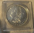 1883 Morgan Silver Dollar $1 Coin Morgan Uncertified in Protective Case