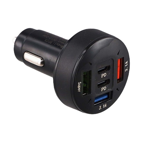 Advanced Safety Multi Port Car Charger Designed for Family Travel Needs - Zdjęcie 19 z 24
