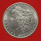 1880 S Morgan Silver Dollar BU AA 126