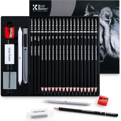 Professional Sketch Pencil Set 24 Piece for Artists