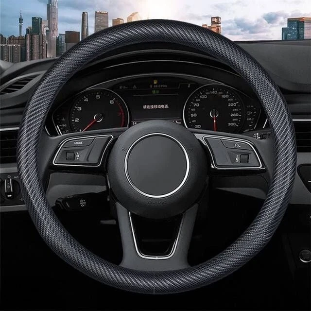 Cubierta volante fibra carbono 15"38cm para Jaguar todos los modelos Foto 2 de 4