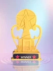 barbie trophy 1st place vintage 1980s Superstar Stage Show Doll Accessory
