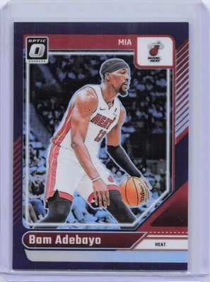 2024-25 Optic Purple Bam Adebayo Miami Heat | eBay