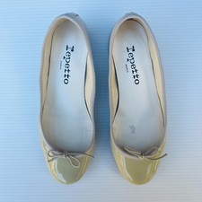 Repetto Camille Patent Leather Heels "Sage" Green - Size 36 EU/5 US