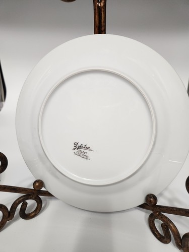 4 VTG Zylstra Select Graceful Beauty Fine China 9 1/4" Salad/Luncheon Plates - Picture 5 of 7