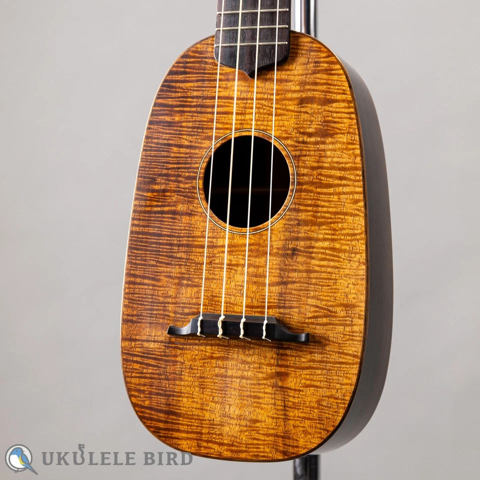 ukelele concierto da h (da akka) 14f piña koa palo de rosa Foto 3 de 4