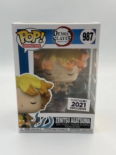 Funko Pop! Demon Slayer Zenitsu Agatsuma #987 Funimation 2021 Exclusive