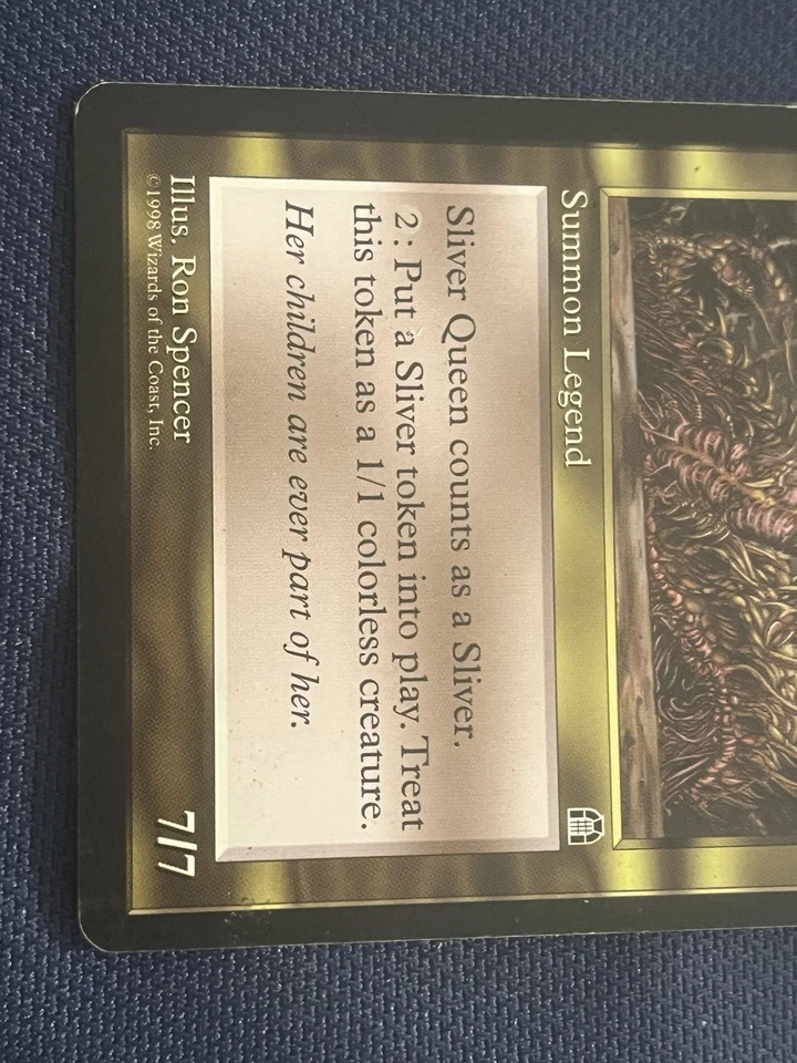 MTG 1998 Sliver Queen English *LP* Stronghold - Image 4 of 4