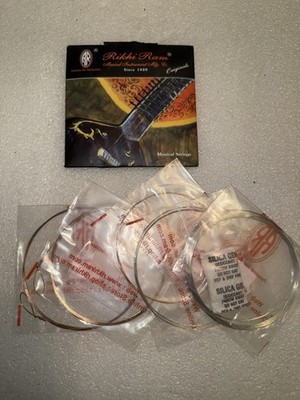 Rikki Ram Ravi Shankar Sitar Strings - Pack of 5