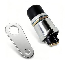 Push Button Starter Switch, 12V 50A Waterproof Car Engine Start Push Button,