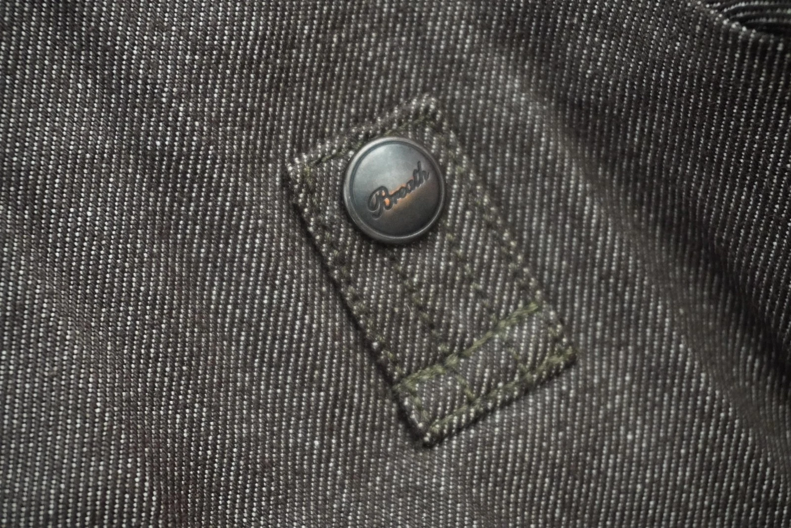 Number Nine x BRTH:BREATH Zip Field Jacket Large Japanese Designer Chore Utility - product detail image 5
