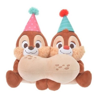 Disney Japan Chip & Dale Plüschpuppe Höhe 8,4 Zoll CHIP 'n DALE 80 Jahre