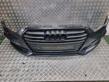 AUDI A6 SLINE C7 (4G) COMPLETE FRONT BUMPER WITH PDC IN BLUE (X5R) 4G0807437AB