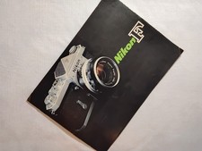 Vintage Nikon Camera Brochure F-English