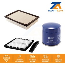 Air Cabin Engine Oil Filters (3 Total) Kit For GMC Sierra 1500 Chevrolet