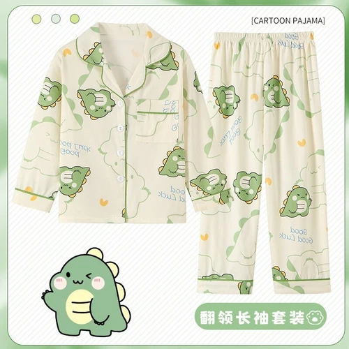 Cinnamoroll Kuromi My Melody Pajamas Casual Long Sleeve kids Neck Nightwear - Picture 10 of 31