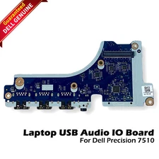 Dell Precision 15 7510 Right-side IO Circuit Board with Audio / USB Ports 6GDMP