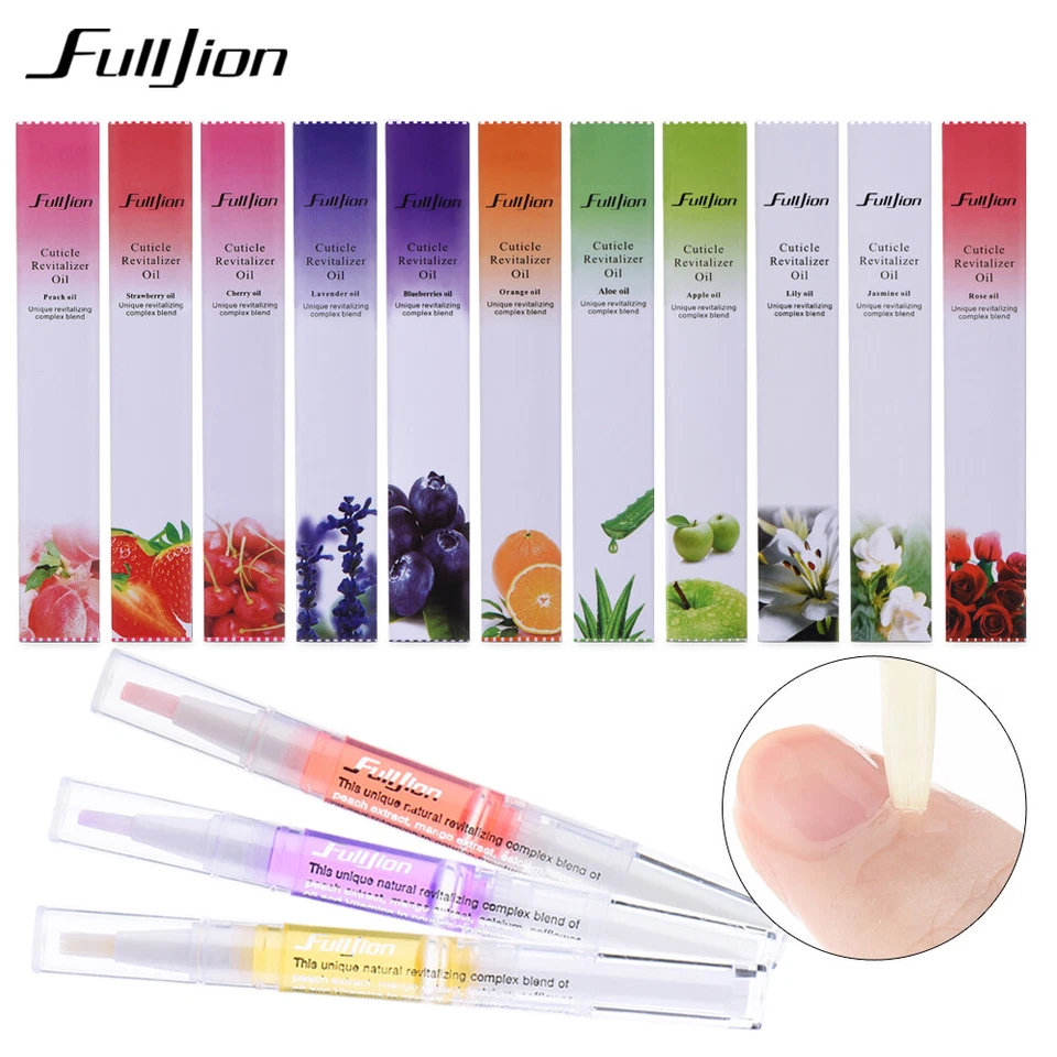 Stylo huile parfumé soin traitement vitamine revitalisant pour ongles cuticules - Photo 1/4