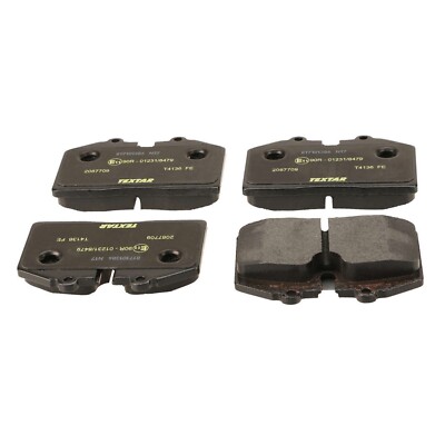 Textar 2087709 Rear Disc Slotted Brake Pads Set for Porsche 911 928 944 968