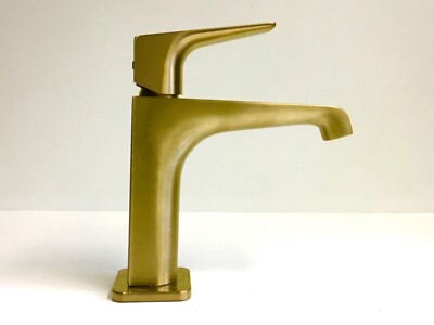 Basin Faucet Hansgrohe Axor Citterio E Gold Brushed, Gold-Optic, 36111250