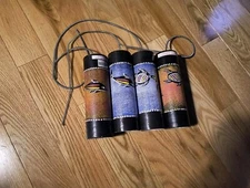 (4) 8 Inch Storm Tube Thunder Drums, Turtles & Fish Assorted Musical Instruments