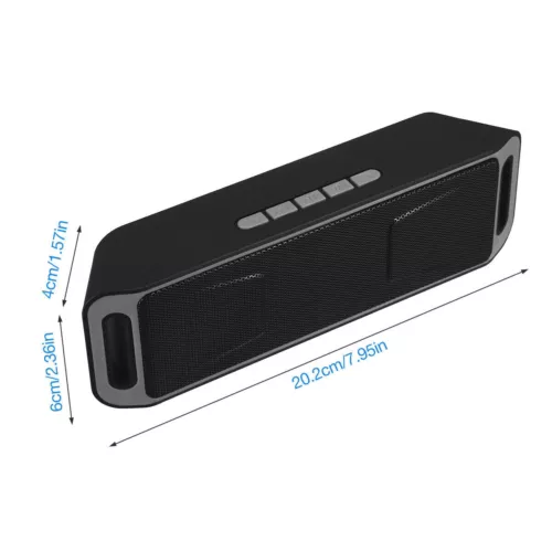 Lauter Bluetooth Lautsprecher Kabellos Wasserdicht Outdoor Stereo Bass USB/TF/FM Radio - Bild 9 von 16