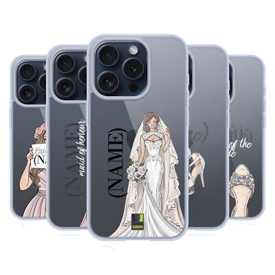 CUSTOM PERSONALIZED BRIDAL COLLECTION SOFT GEL CASE FOR APPLE iPHONE PHONES  | eBay