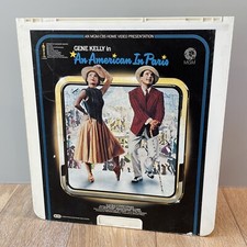 An American In Paris, 1951 RCA CED VIDEODISC, 1981 Gene Kelly Leslie Caron