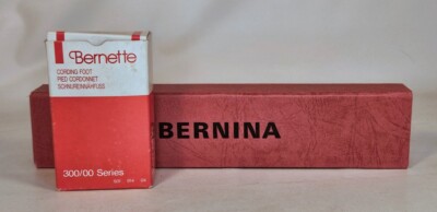 Bernina Circular Embroidery Accessory and Bernette Cording Foot for Sergers
