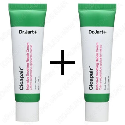 Dr.Jart+ Cicapair Intensive Soothing Repair Cream 50ml x2 Redness Face Relief
