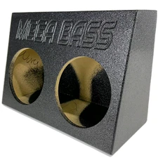 Sub Speaker Truck Subwoofer Box Dual 8" Sealed Woofer Enclosure