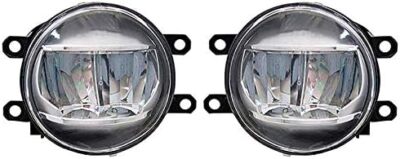 Pair LED Fog Lights for 2013-2019 Lexus Toyota Lamps Set 8122048051 8121048051