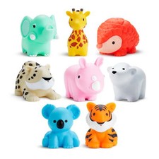 KIDS ANIMAL BATH TOYS 8-Pack Baby Toddler Squirt Toy