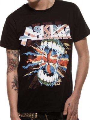 ASKING ALEXANDRIA T-Shirt Flag Eater OFFIZIELLE WARE