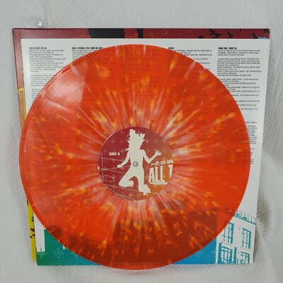 All Time Low So Wrong, It's Right Orange w/ White Splatter Vinyl (LP, 2014) EUC