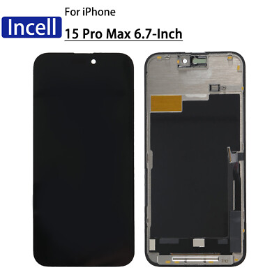 OEM Incell LCD For iPhone 15 Pro Max LCD Display Screen Digitizer Replacement