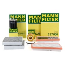 MANN Filterset 4-tlg für MERCEDES S-KLASSE W221 S320CDI S350CDI 211/235 PS OM642