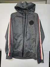 NWOT Pasok Military Tracksuit Men Streetwear Joggers Hooded Jacket Large Gray